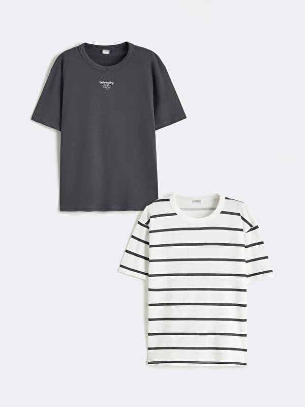 Boys' Crew Neck T-Shirt Set of 2
