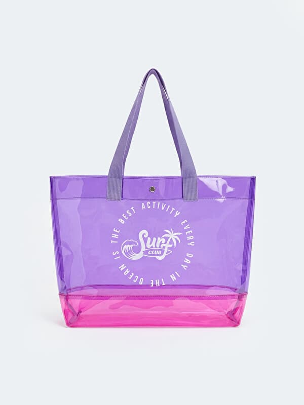 Printed Girls' Beach Bag
