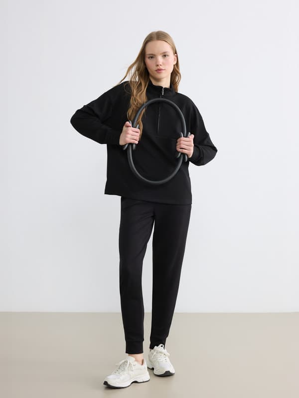 Women's Jogger Sweatpants with Elastic Waistband Tracksuits