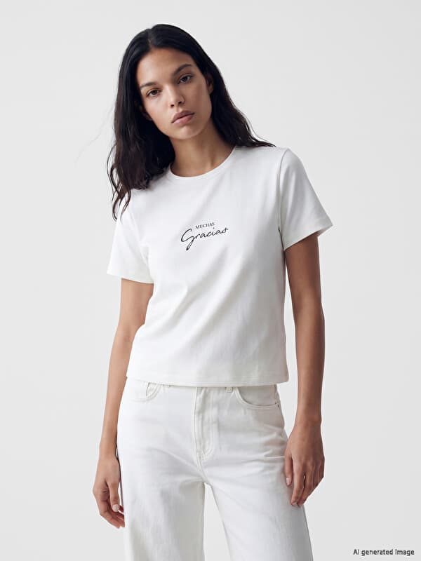 Soft Touch Printed Women's T-Shirt