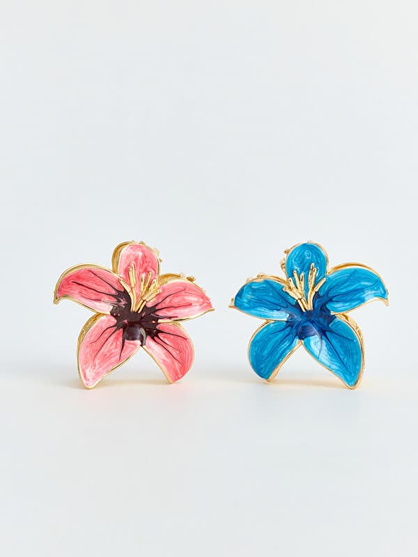 Flower Figured Women's Claw Clip Jewellery & Hair Accessories