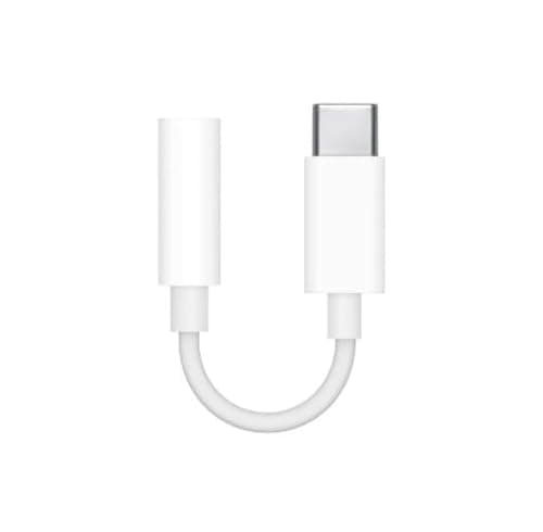Type-C to 3.5mm Headphone Adapter - White Electronic adapter