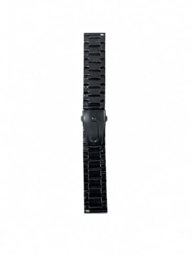 ZTO Gear S3 Frontier/Classic Band/Galaxy Watch 46mm Band,22mm Solid Stainless Steel Metal Business Bracelet Strap for Samsung Gear R800 Black