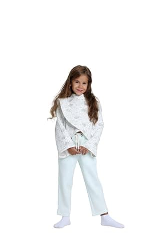 junior Girls Printed Pajamas Set Long Sleeve Pajama (pack of 1)