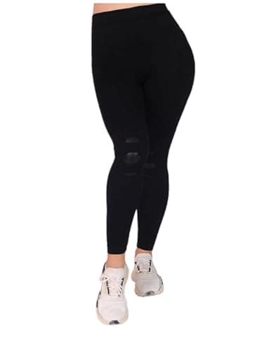 MEZA Women's Stretch Leggings, Exclusive New Leather Design, Wrinkle & Shrinkage Resistance, High Waist, Enhances Body Shape, Suitable for Gym and Daily Use Pants