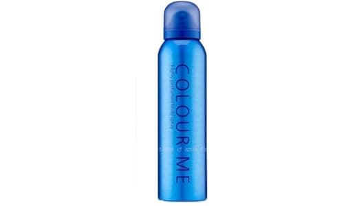 Colour Me Body Spray For Men Azure 150Ml | Body Spray for Men, Woody Fresh Scent, Lavender, Vanilla, Gift for Men, Perfume for Men Personal fragrance