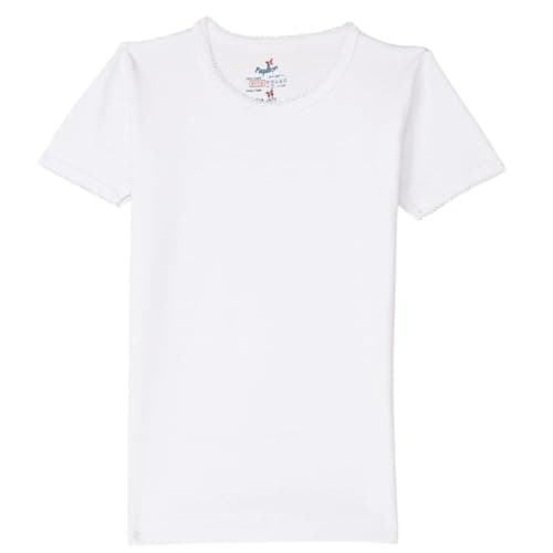Papillon Girls Half Sleeves Undershirt Round Base Layer Top (pack of 1) Shirt