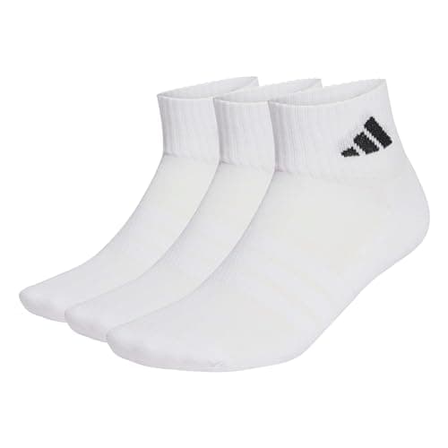 adidas Unisex Cushioned Sportswear Ankle Socks 3 Pair Pack Socks