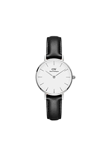 Daniel Wellington Classic Watch Unisex , Japanese Quartz Movement, Analog Display, Black Leather Strap-DW00100242
