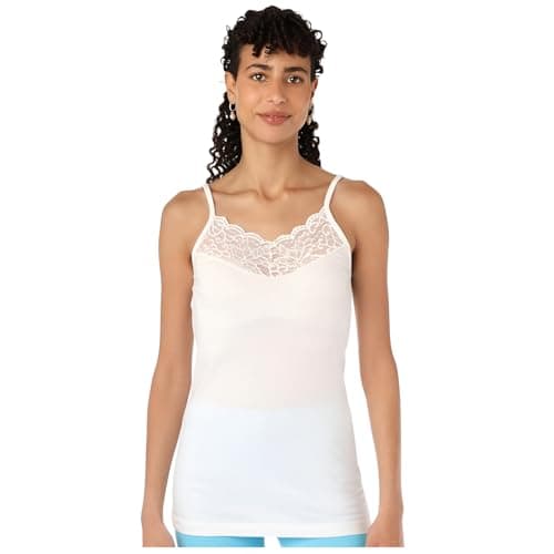 Dahab Women Spaghetti Straps Cotton Undershirt Undershirt Shirt