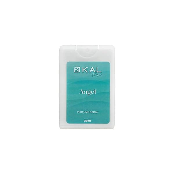 Kaline Perfume spray bottle Angel With Musk Scent, 20 ml - white Light Blue Personal fragrance