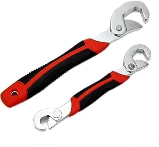 Scorpion Universal Adjustable Combination Wrench Set 9mm to 32mm (Set of 2) (Multicolor)