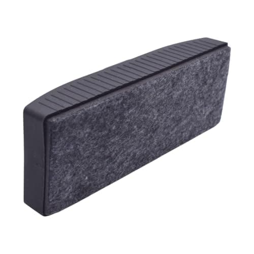 2-Pen Holder EVA Foam Durable Whiteboard Eraser - Black