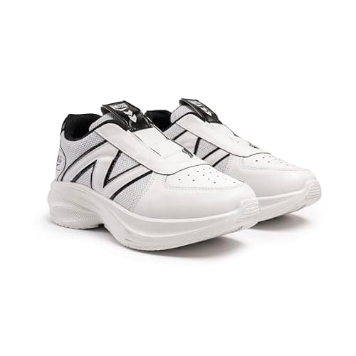 NOW Shoes Women’s Slip-On Comfort Sneakers – Lightweight Cushioned Walking Shoes with Breathable Panels for Everyday Wear, BT2F
