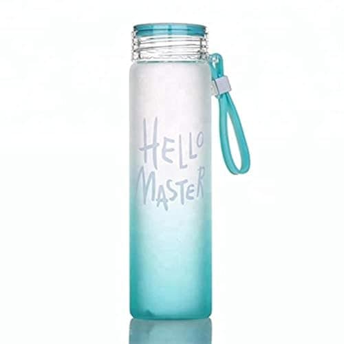 The Purple Tree Hello Master Plastic Water Bottle, 500ml, Set of 1, Assorted colors