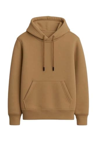Romba - Men's and Women's Milton Soft Foam Hooded Sweatshirt Hoodie (Capicchu) with Front Pocket