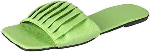 OX womens OX Faux Leather Slides For women OX005 Slipper