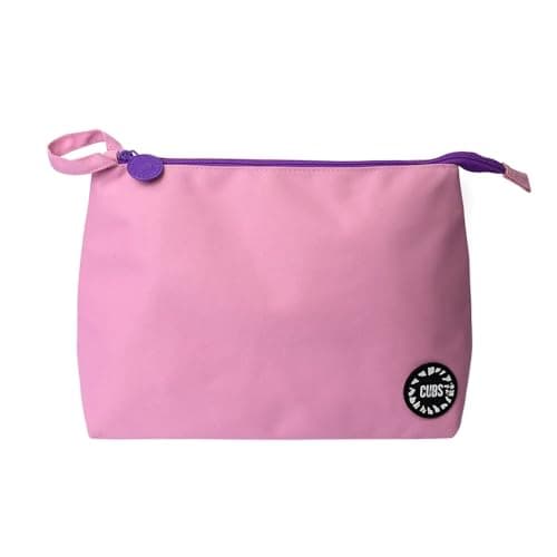 Chicago Cubs Womens Cubs Large Pouches Luggage- Carry-On Luggage (pack of 1) Handbag