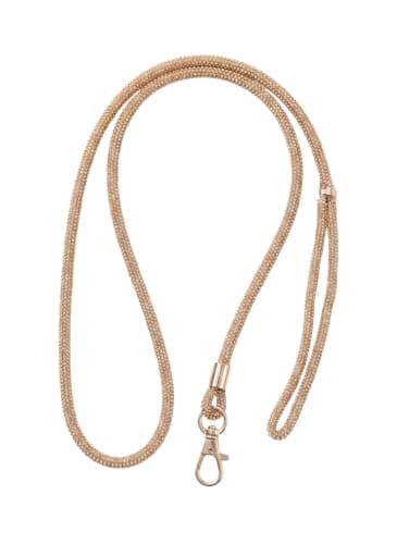 Luxury Crystal Rhinestone Lanyard with Key Ring, Card Holder Necklace, Bling Design,Luxury Crystal Stone Holder - Stylish and Stylish Design for Hanging Phones and Earphones. (60cm) Body strap