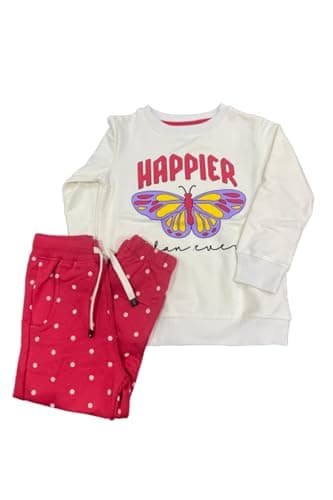 Dice Girls Long Sleeve Top and Pants 2 Piece Pajama Set (pack of 2)