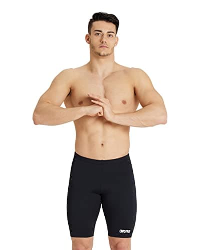 Arena mens Arena Men's Solid Team Core Poly Swim Jammer Racing Swimsuit Swim Briefs