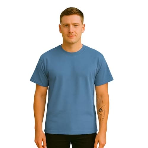 White Classic Mens Short Sleeve Shirt Oversize T-shirt