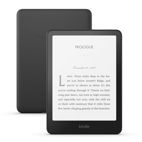 Amazon Kindle Paperwhite 16GB (2024 model) – 7" glare-free display and weeks of battery life – Black Amazon book reader