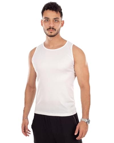 Tank Top by White Eagle Men’s – Classic Fit Gym & Casual Wear Shirt