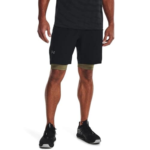 Under Armour Mens Ua Vanish Woven 8In UA Vanish Woven 8in Shorts-Black-SM (pack of 1)