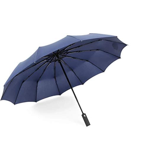 Automatic folding umbrella for rain and sun