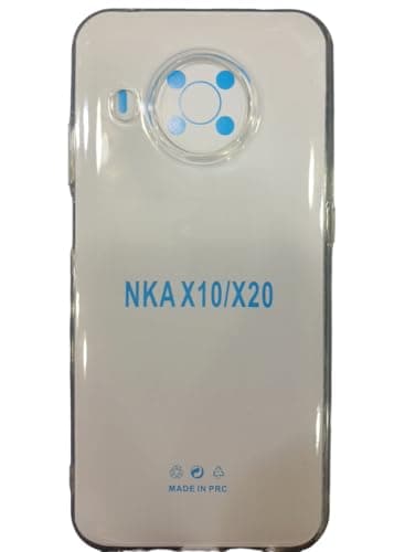 Case Compatible with Nokia X20 / X10 - Silicone Mobile Phone Case Transparent - Transparen Cellular phone case