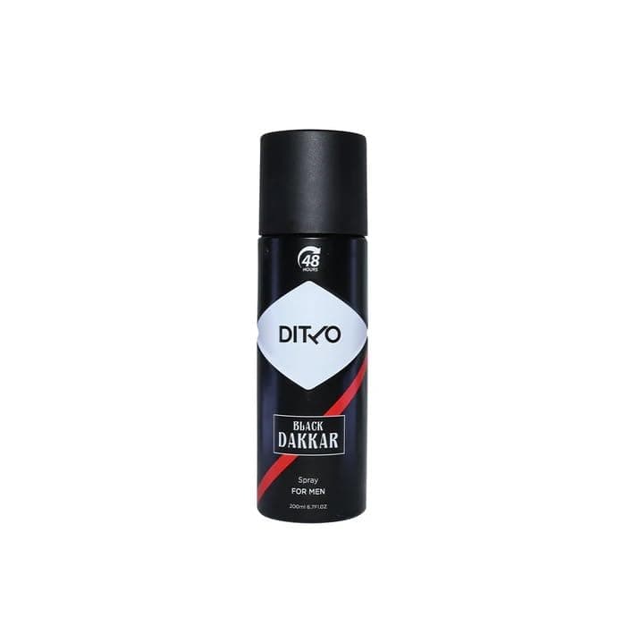 Kaline DITTO Black Dakkar Perfume Spray for Him,200 Ml Body deodorant