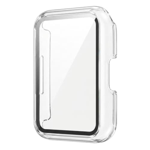 Protective Case (Compatible with Huawei Band 11) with PC Built Screen Protector Hard Durable Frame Shock and Scratch Resistant Stylish Design Degree Protection For Watch (Clear)