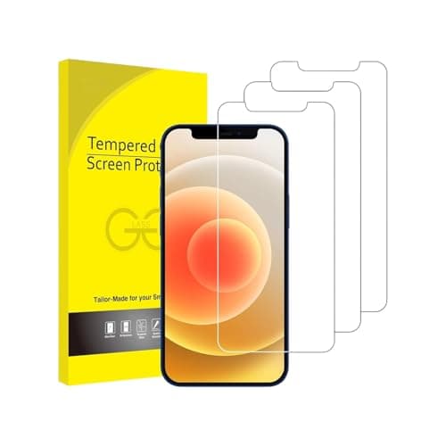 (3 Pack) Tempered Glass Screen Protector for iPhone 11 Pro Max/XS Max (6.5 Inch) – 9H Hardness, HD Clear, Anti-Scratch, Bubble-Free, Case Friendly, Easy Installation Film