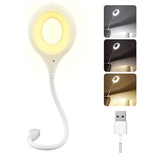 Smart Voice Control USB LED Desk Lamp - LED Lamp with 360° Adjustable Arm - 3 Light Modes with 3 Infinite Brightness Levels