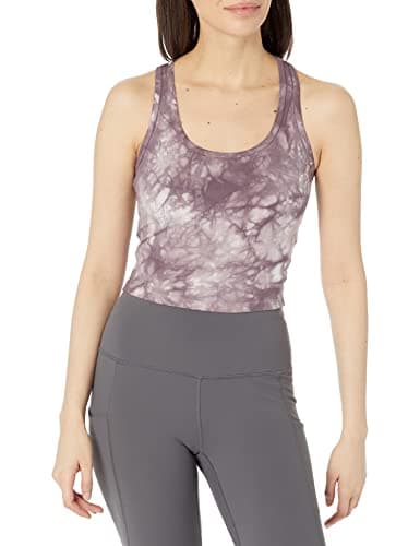 Calvin Klein Performance Women's Tie Dye Racerback Tank Top Shirt
