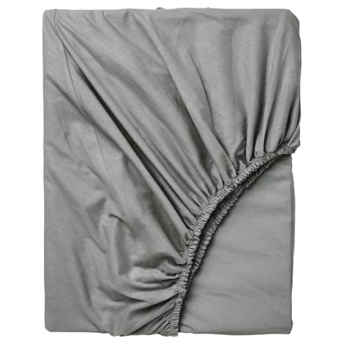 Hotel Collection Bedsheet Set, White, Polycotton, 3 Pieces (Gray, Super King 200x200, Fitted bed sheet set) Bed linen set