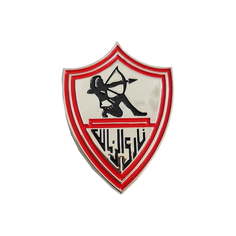 KaberTrade Zamalek Egypt Club Logo Sticker for Cars, Laptop, Mobile Phone, Playstation, Motorcycle, Luggage and More (Plastic Coated Paste, Size : 8 * 5.5cm, 1 Piece, Code:9818) by KaberTrade Sticker decal