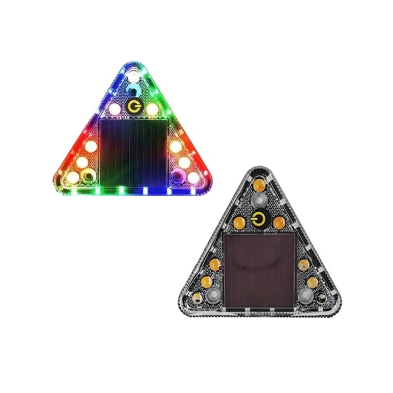 KaberTrade Solar Warning Light Designed for Cars and Motorcycles (1 Piece, 7.2cm Triangle Size, Code:10042) Vehicle accent light