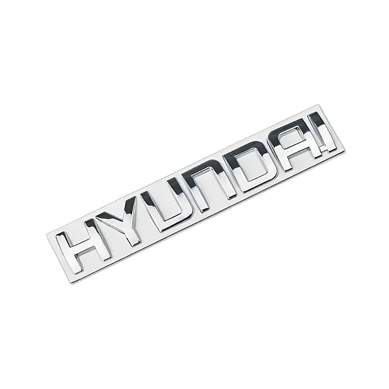 KaberTrade 3D Decal Sticker for Cars, Trucks and SUVs (Compatible with Hyundai, Code:9800)