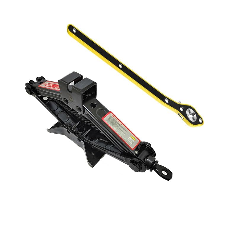 Car Scissor Jack with Wrench Universal Scissor Lifts for SUV (Korek Kubry, 1.5 Ton, Code:9161) - KaberTrade Utility jack