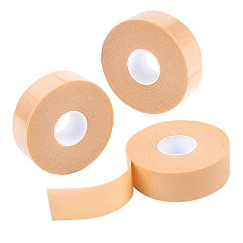 Artibetter 3 Rolls Moleskin Tape for Feet Waterproof Bubble Skin Protection Cushion Shoe insert