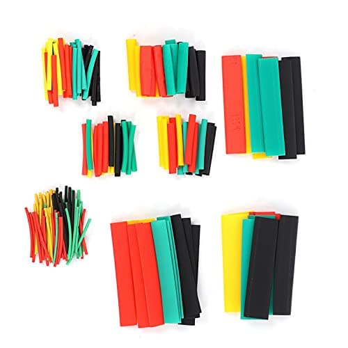 164Pcs Industrial Heat Shrink Tubing Kit, 2:1 Adhesive Lined Insulation Protection Shrinkable Combination Set Colorful Home
