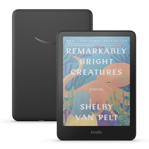 Introducing Amazon Kindle Colorsoft (16 GB) – With color display and adjustable warm light - Black Amazon book reader