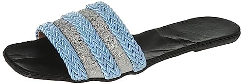 OX womens OX Faux Leather Slides For women OX0010 Slipper