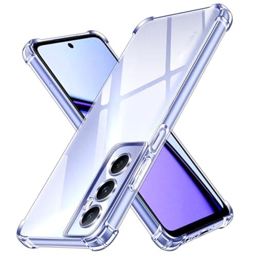 ivoler Clear Silicone Case for Realme C65 with Shockproof Corners, Thin Soft Transparent Protective Case, Flexible TPU Transparent Mobile Phone Case, Scratch-Resistant Case Cover Cellular phone case