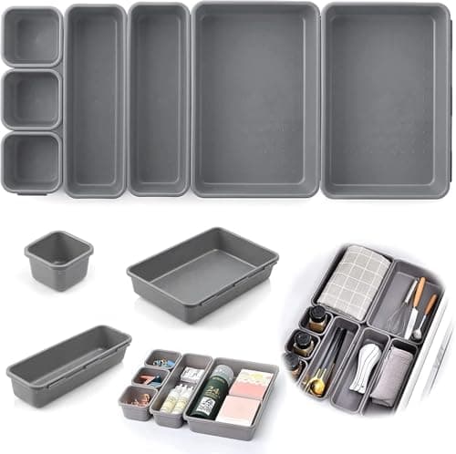 Circle M Drawer Organizers Set 16-Piece Multi-Purpose Design for Storage