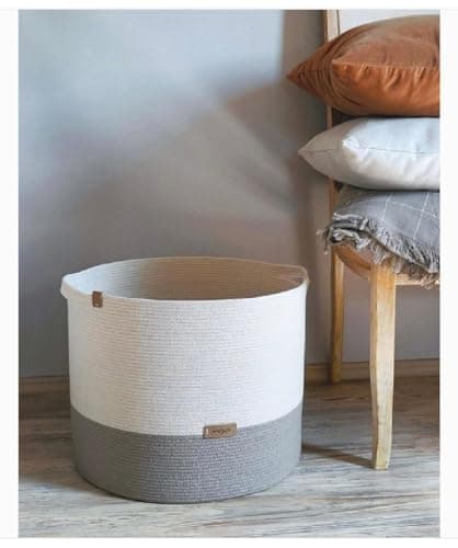 Woven It Laundry & Storage Basket For Kids Room,(35×35×35Cm) 4032C -Can be used in Kitchen, Toilet, Living Room, Dining Room, Bed Room, Kids Room, Indoor & outdoor.