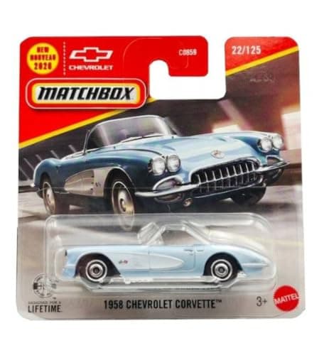 Matchbox 1958 Corvette DieCast METAL
