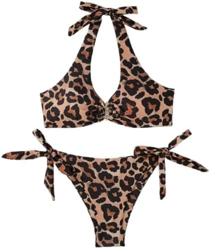 Sexy Tiger 2 Piece Bikini – High Lycra Stretch Butter Material | Fashion Design One Size Swimwear